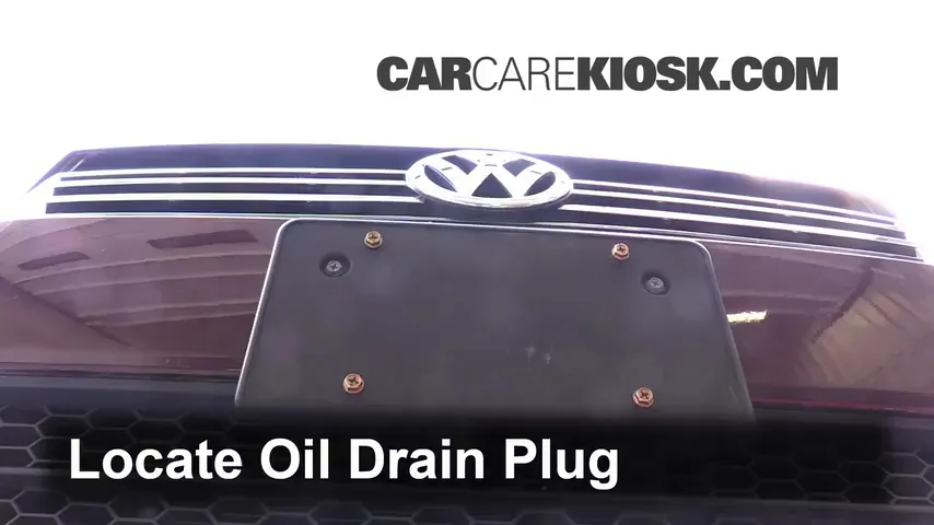 2013 Volkswagen Passat TDI SE 2.0L 4 Cyl. Turbo Diesel Oil Change Oil and Oil Filter